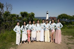 23rd Miss Chinese Beauty Pageant Finalists' Official Maine Location Shoot